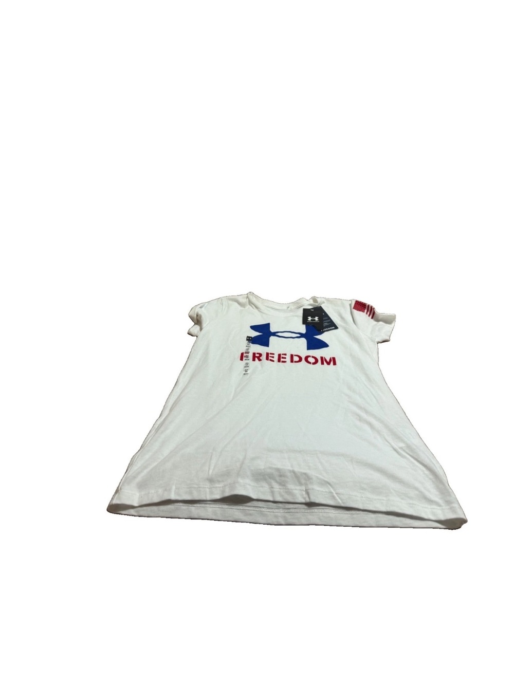 Under Armour NWT Women’s White Loose Fit Freedom Shirt! XS